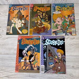Scooby-Doo Comic Book Lot of 5, 8 11-14 Cartoon Network DC 1998 + Bonus Comic